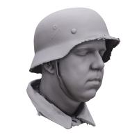 German Army Uniform World War II 3D Scan Head